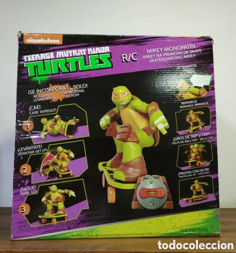 Figuras y mu&ntilde;ecos Tortugas Ninja: Tortuga ninja Mickey monopat&iacute;n - Foto 1