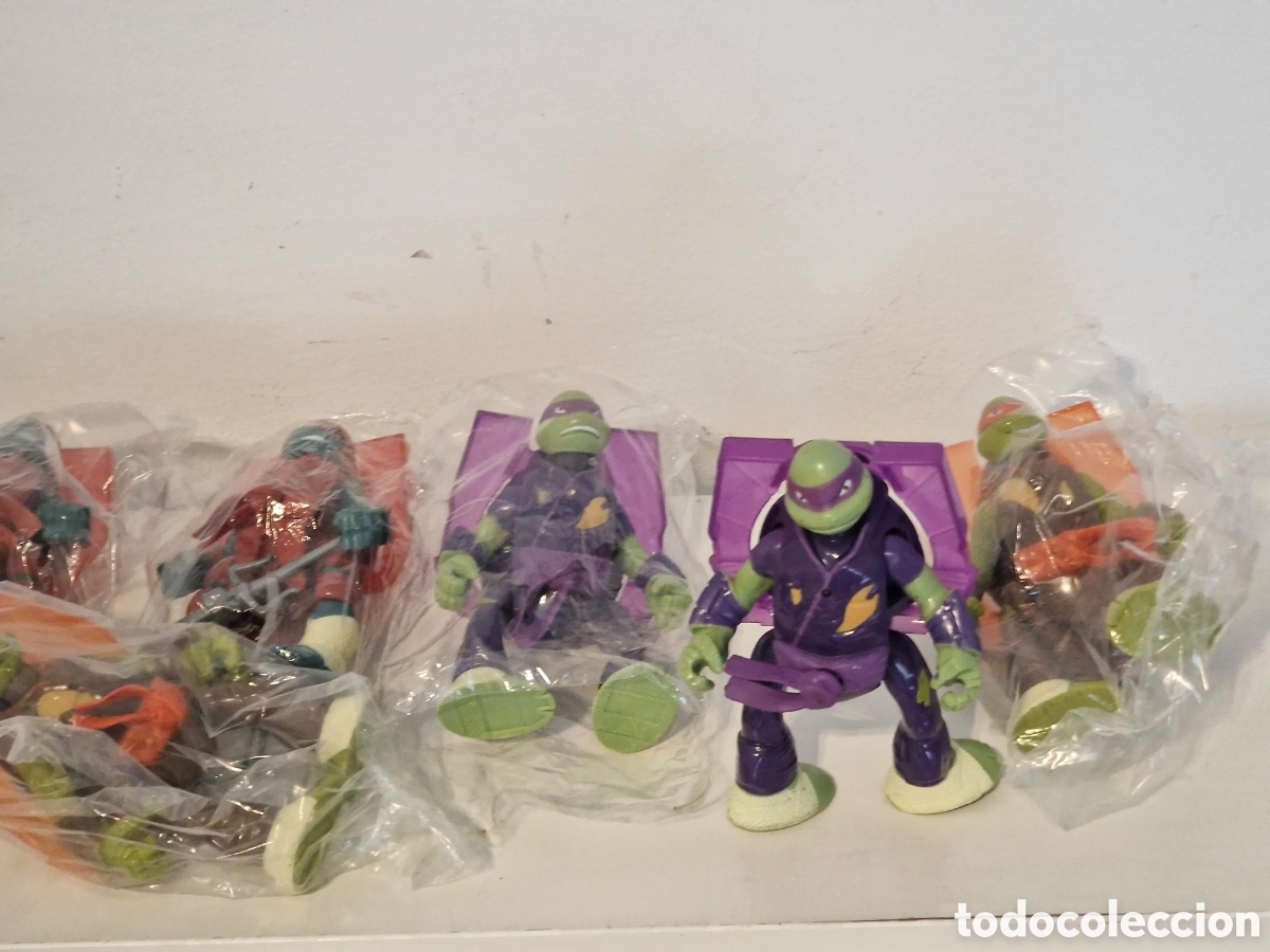 Figuras y mu&ntilde;ecos Tortugas Ninja: 7 Figuras Tortugas Ninja nuevas - Foto 6
