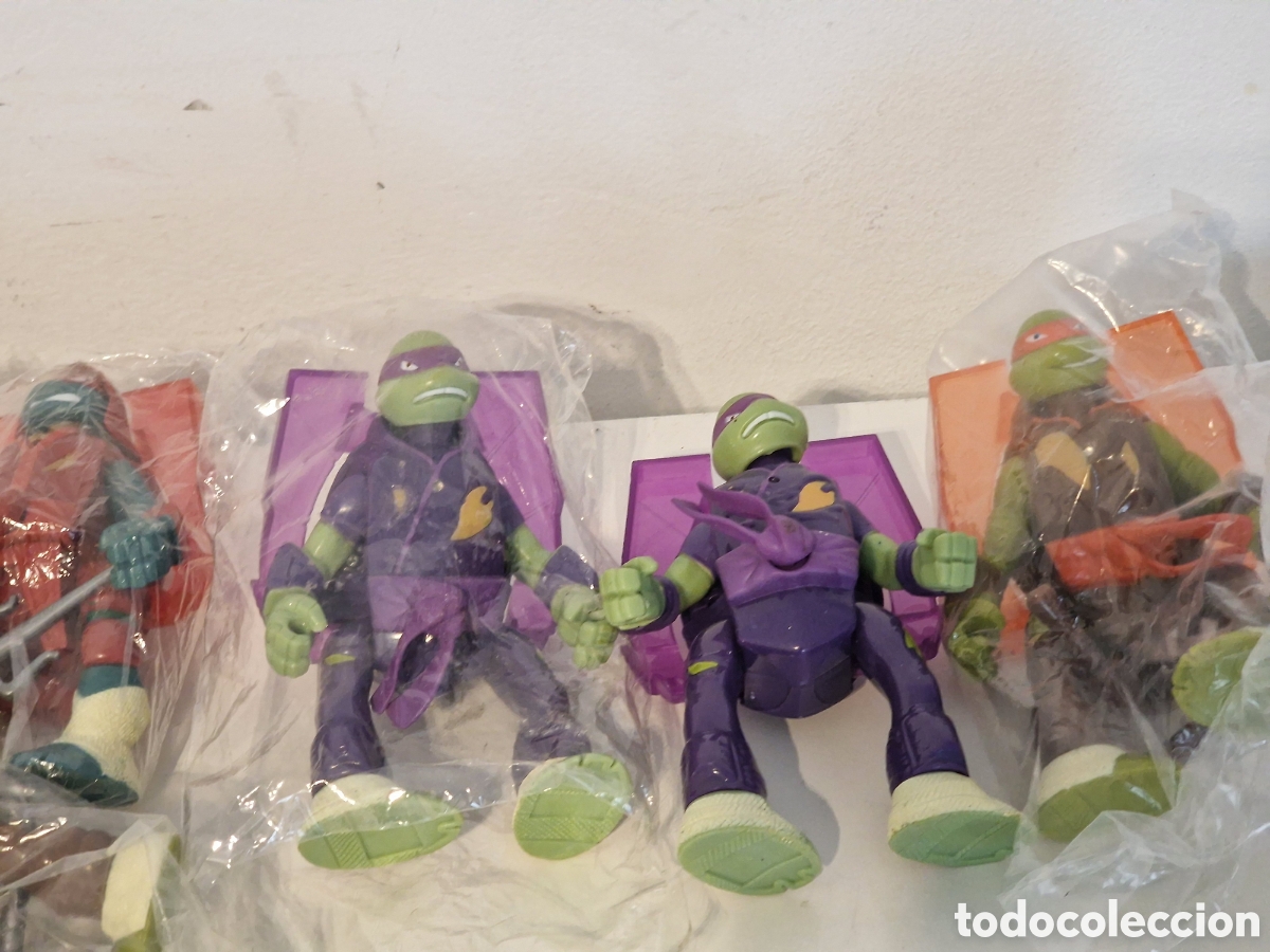 Figuras y mu&ntilde;ecos Tortugas Ninja: 7 Figuras Tortugas Ninja nuevas - Foto 9