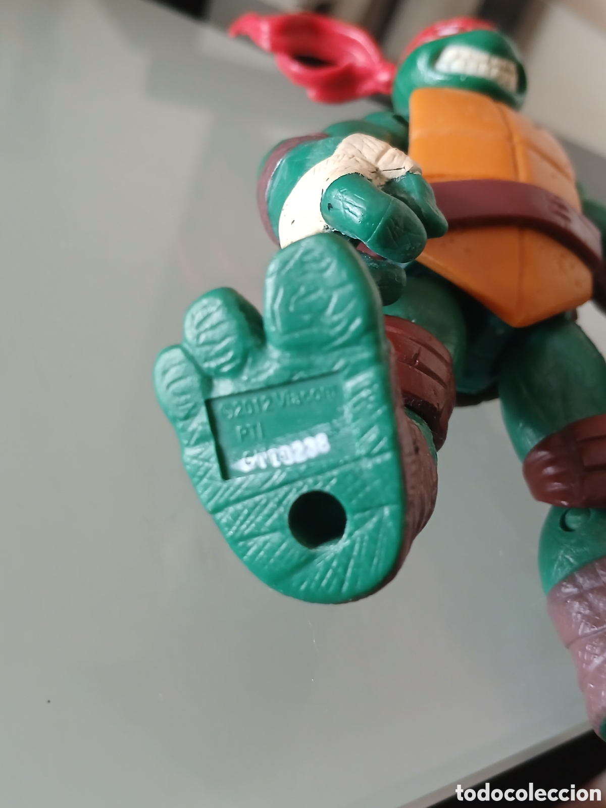 Figuras y mu&ntilde;ecos Tortugas Ninja: Tortuga Ninja Raphael. Pvc - Foto 3
