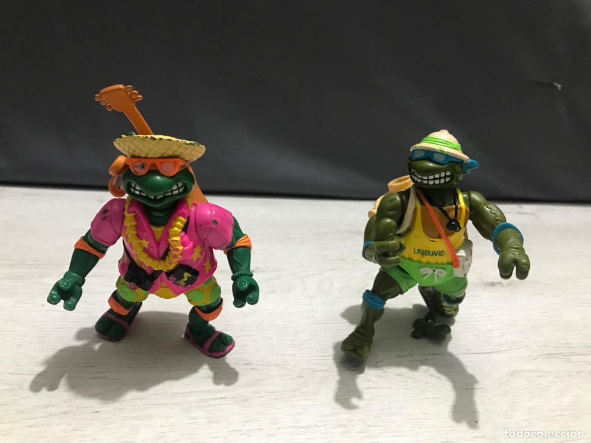 Figuras y mu&ntilde;ecos Tortugas Ninja: Lote de 2 tortugas ninjas - Foto 1