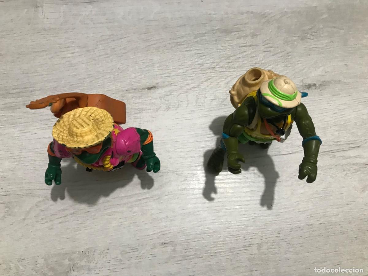 Figuras y mu&ntilde;ecos Tortugas Ninja: Lote de 2 tortugas ninjas - Foto 2