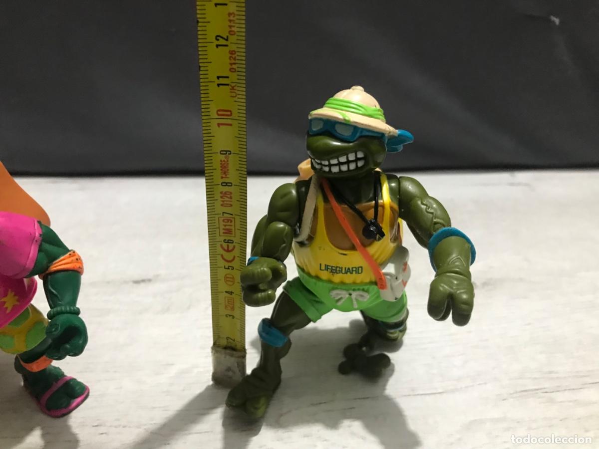 Figuras y mu&ntilde;ecos Tortugas Ninja: Lote de 2 tortugas ninjas - Foto 4
