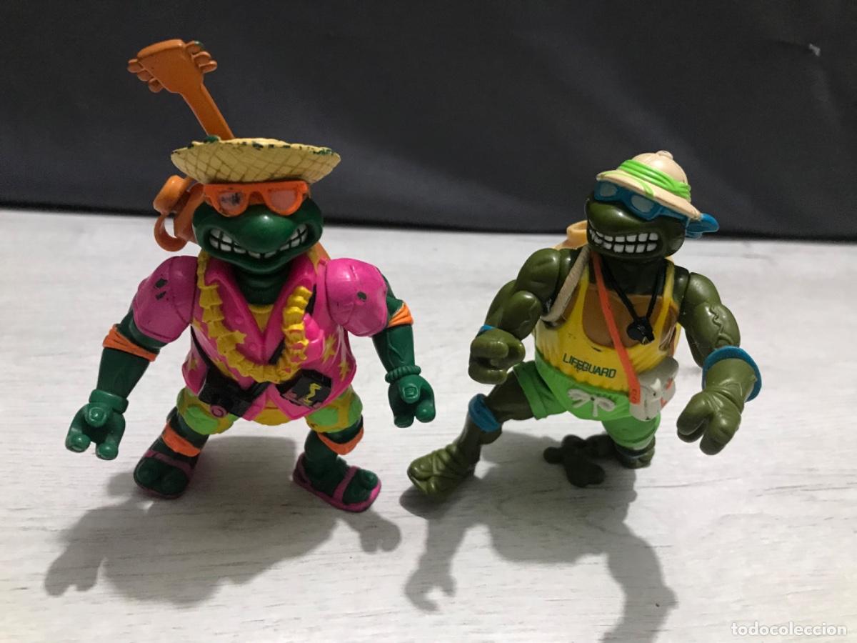 Figuras y mu&ntilde;ecos Tortugas Ninja: Lote de 2 tortugas ninjas - Foto 17