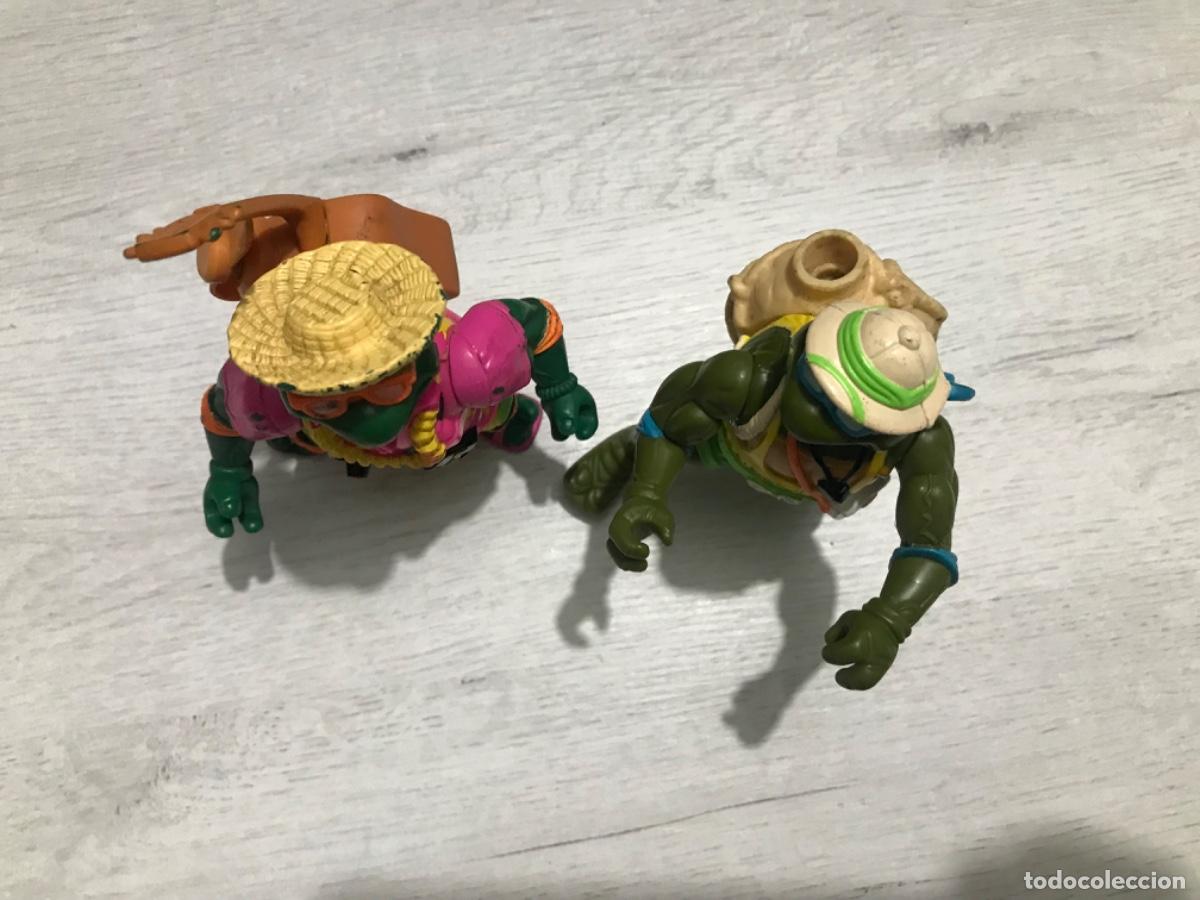 Figuras y mu&ntilde;ecos Tortugas Ninja: Lote de 2 tortugas ninjas - Foto 18