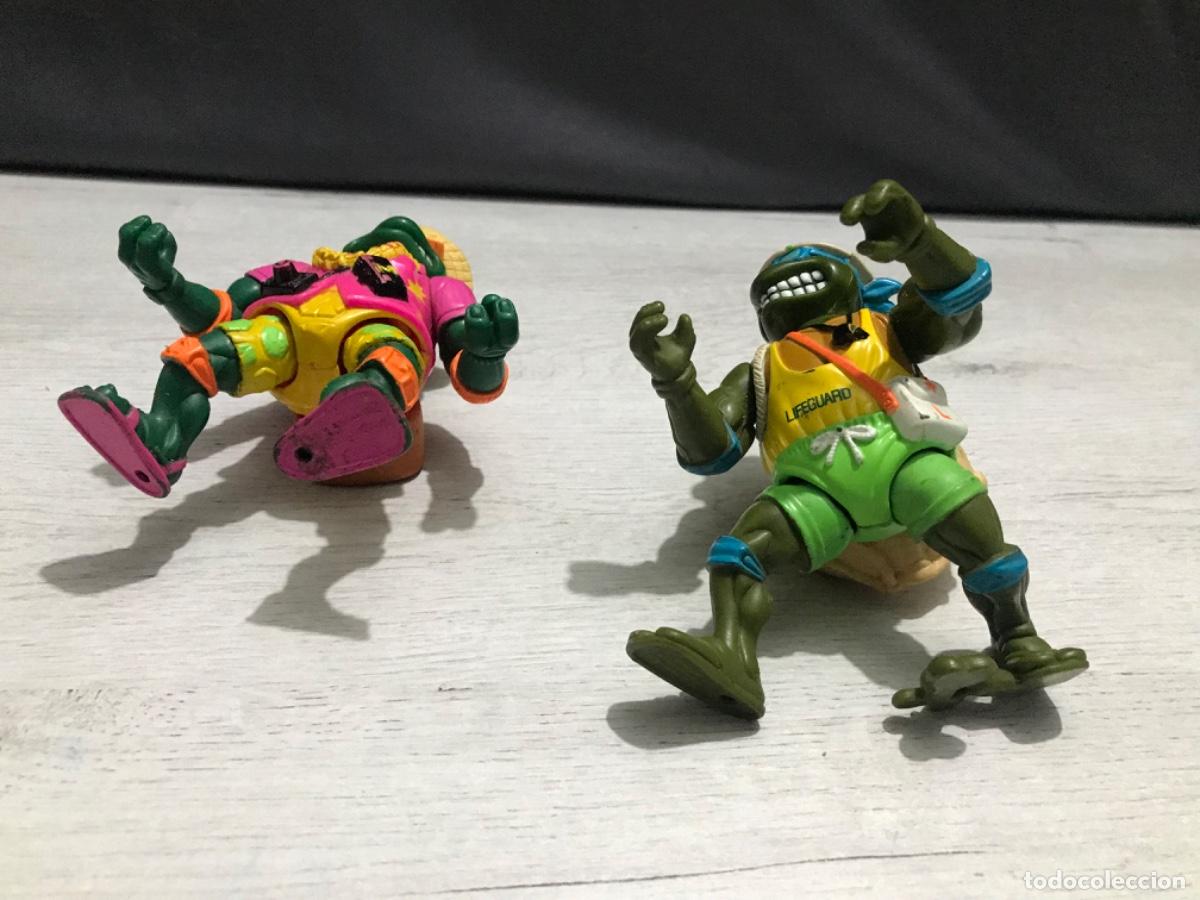 Figuras y mu&ntilde;ecos Tortugas Ninja: Lote de 2 tortugas ninjas - Foto 19