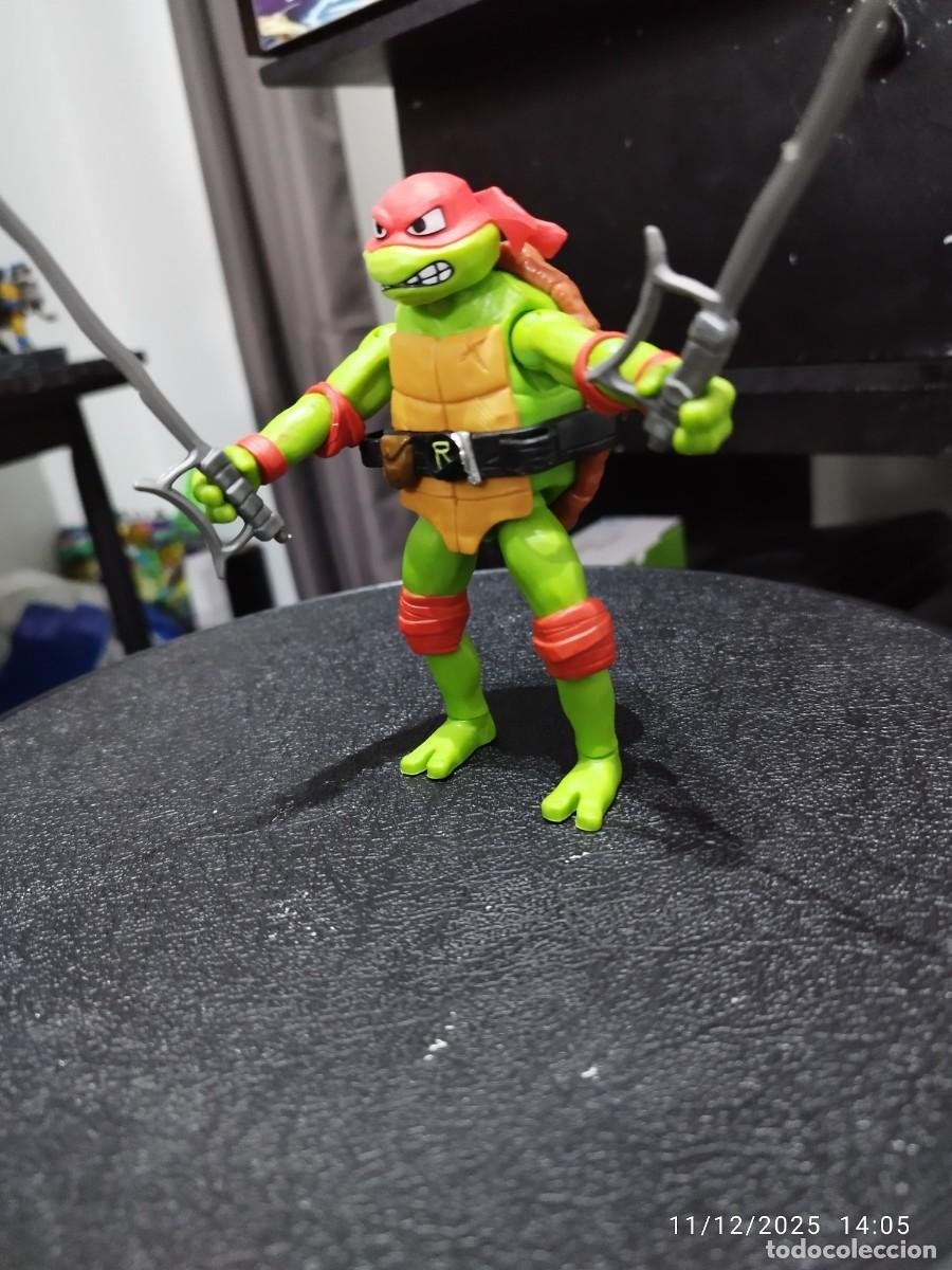 Figuras y mu&ntilde;ecos Tortugas Ninja: Figura Raphael Tortugas Ninja - Foto 2