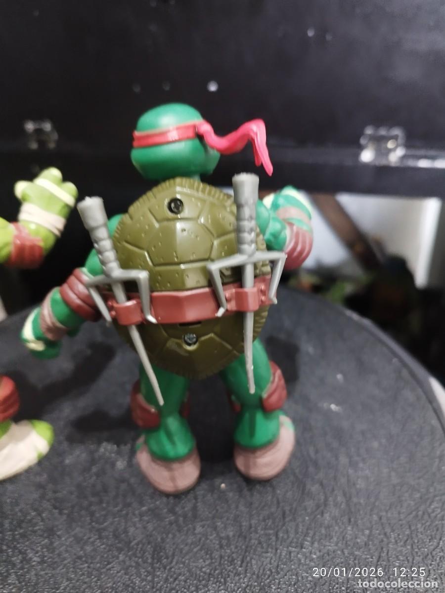 Figuras y mu&ntilde;ecos Tortugas Ninja: Figuras tortugas ninja 15cm interactivas - Foto 6