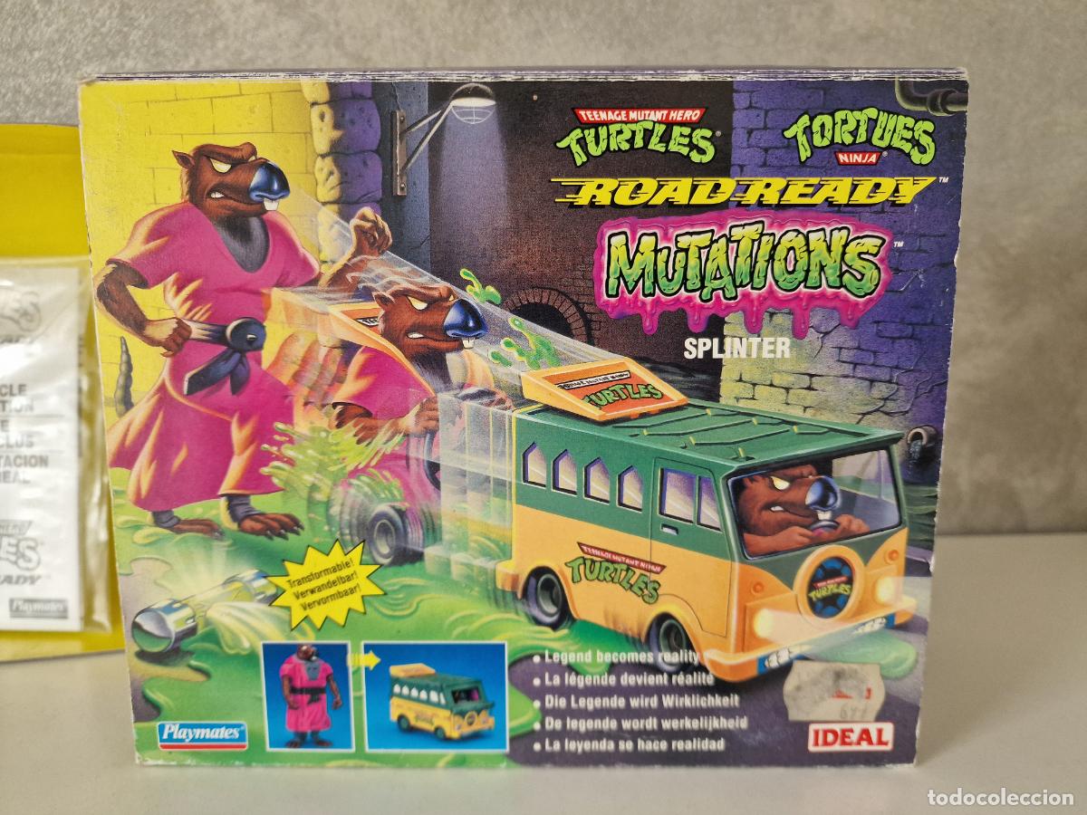Figuras y mu&ntilde;ecos Tortugas Ninja: Tortugas Ninja Mutations Road Ready Splinter - Foto 6