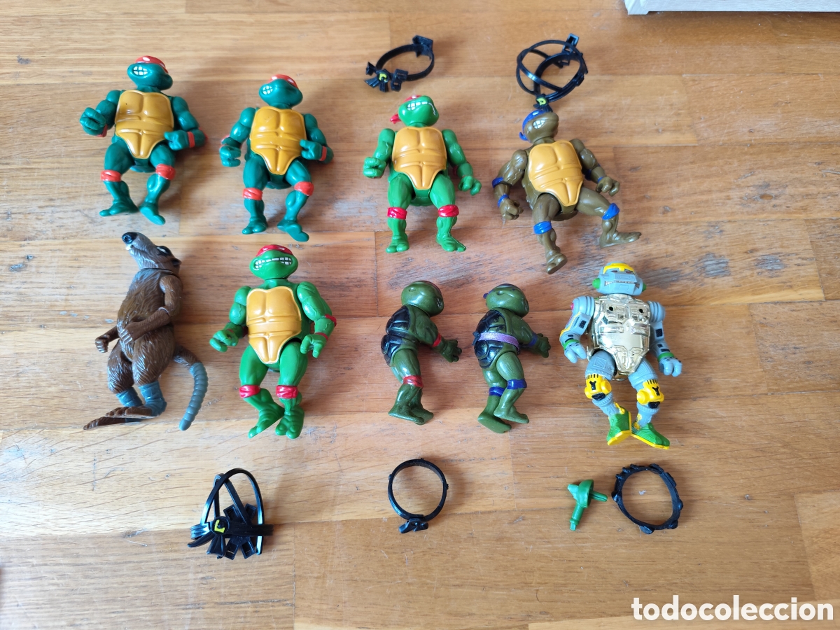 Figuras y Mu&ntilde;ecos Tortugas Ninja: Tortugas ninja playmates