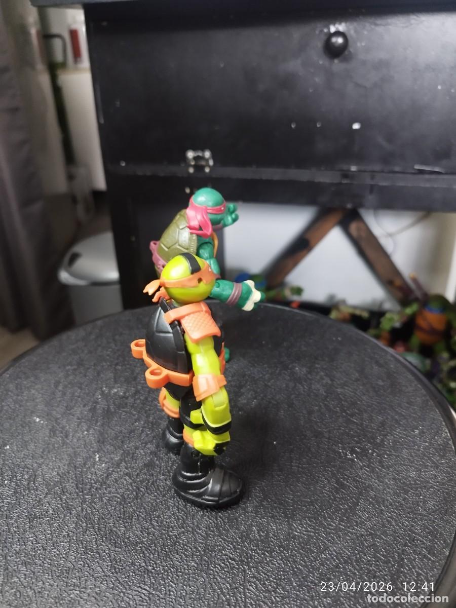 Figuras y mu&ntilde;ecos Tortugas Ninja: 2 Figuras Tortugas Ninja - Foto 2