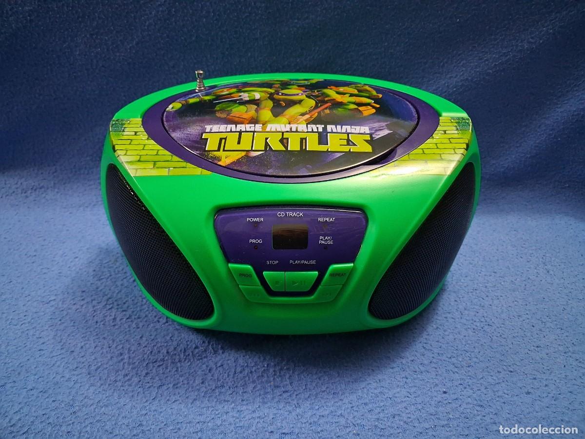 Figuras y mu&ntilde;ecos Tortugas Ninja: RADIO CD TORTUGAS NINJA . - Foto 1