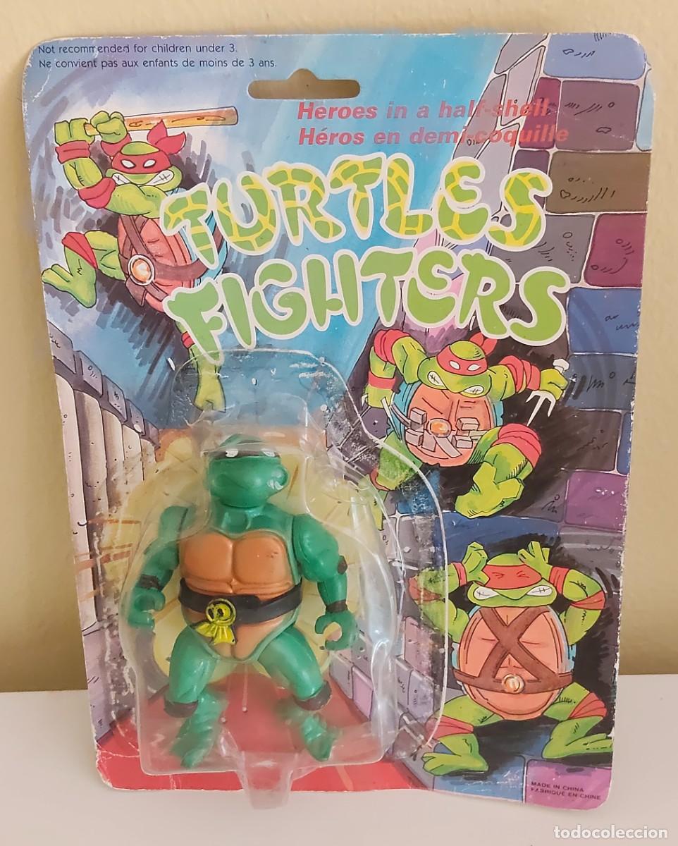 Figuras y Mu&ntilde;ecos Tortugas Ninja: TORTUGAS NINJAS BOOTLEG EN SU BL&Iacute;STER ORIGINAL