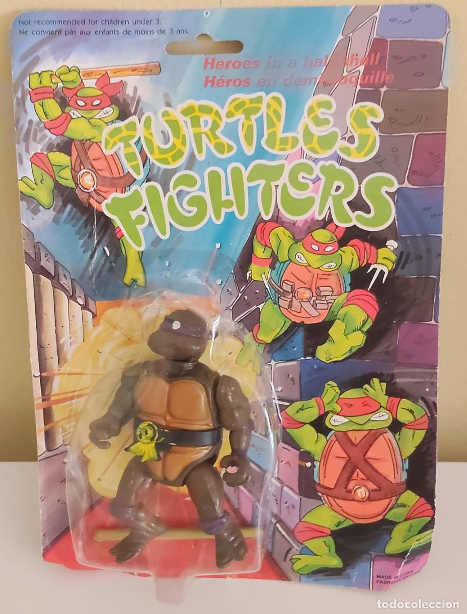 Figuras y Mu&ntilde;ecos Tortugas Ninja: TORTUGAS NINJAS BOOTLEG EN SU BL&Iacute;STER ORIGINAL