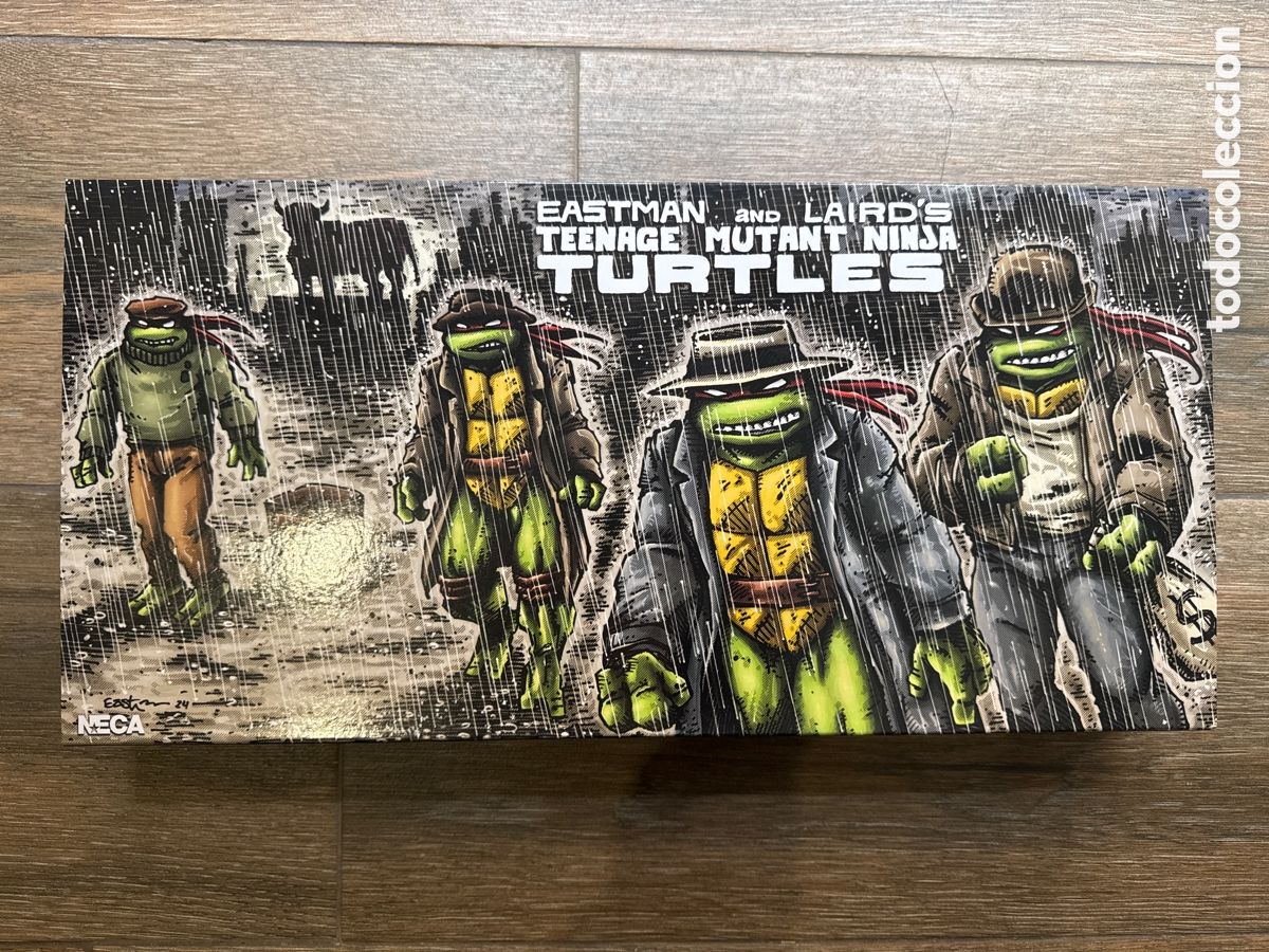 Figuras y Mu&ntilde;ecos Tortugas Ninja: Set 4 Figuras Tortugas Ninja Gangster Mirage Comics Neca