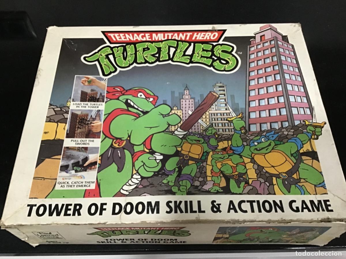 Figuras y Mu&ntilde;ecos Tortugas Ninja: SET JUEGO TORTUGAS NINJA TORRE DOOM turtles tower doom no bandai mattel kenner