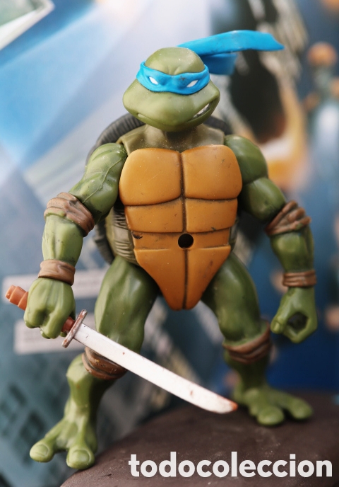 Figuras y Mu&ntilde;ecos Tortugas Ninja: Figura TMNT. LEONARDO. Tortugas Ninja.Playmates Toys. A&ntilde;o 2002.