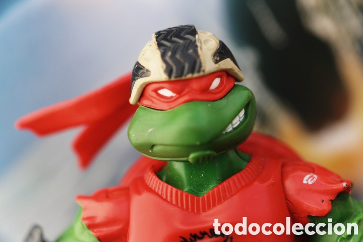 Figuras y Mu&ntilde;ecos Tortugas Ninja: Figura TMNT Skatin' Raph. Rafael Patines. Figura Tortugas Ninja. Playmates Toys. 2003