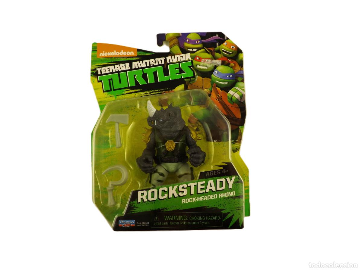 Figurines et Jouets Tortues Ninja: Tortugas Ninja Teenage Mutant Ninja Turtles ROCKSTEADY