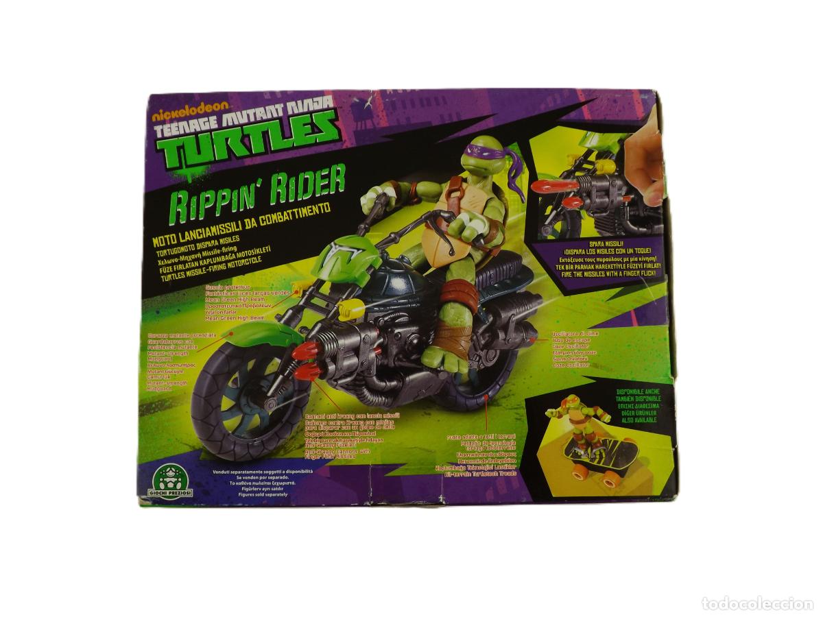 Figuras y Mu&ntilde;ecos Tortugas Ninja: Tortugas Ninja Teenage Mutant Ninja Turtles RIPPIN&acute;RIDER