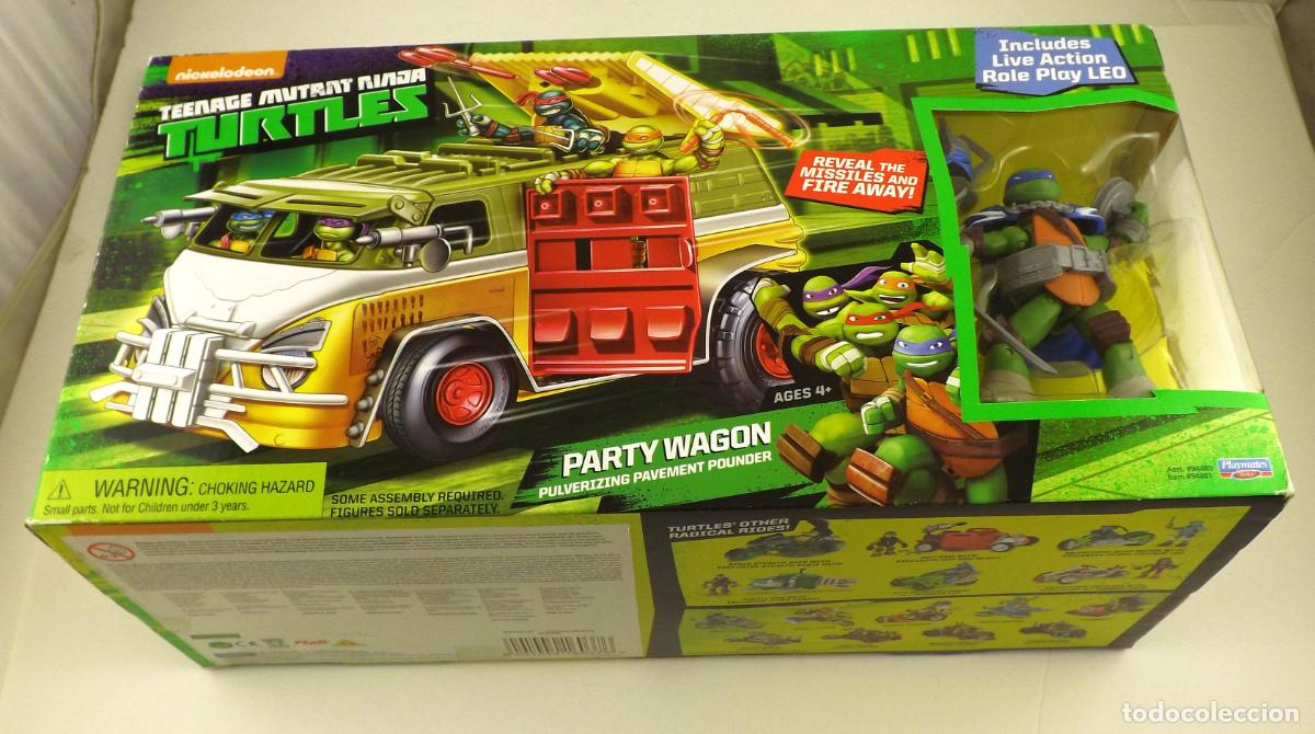Figuras y Mu&ntilde;ecos Tortugas Ninja: Tortugas Ninja Teenage Mutant Ninja Turtles PARTY WAGON