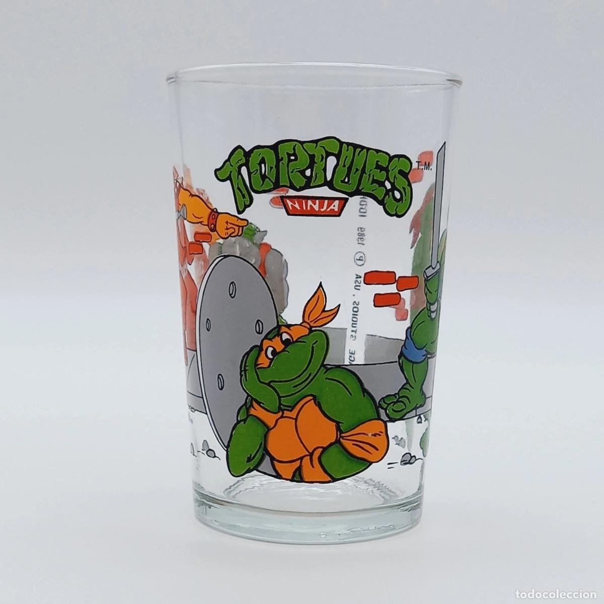 Figurines et Jouets Tortues Ninja: Vaso agua LAS TORTUGAS NINJA Ninja turtles tortues original FRANCE vintage 80s