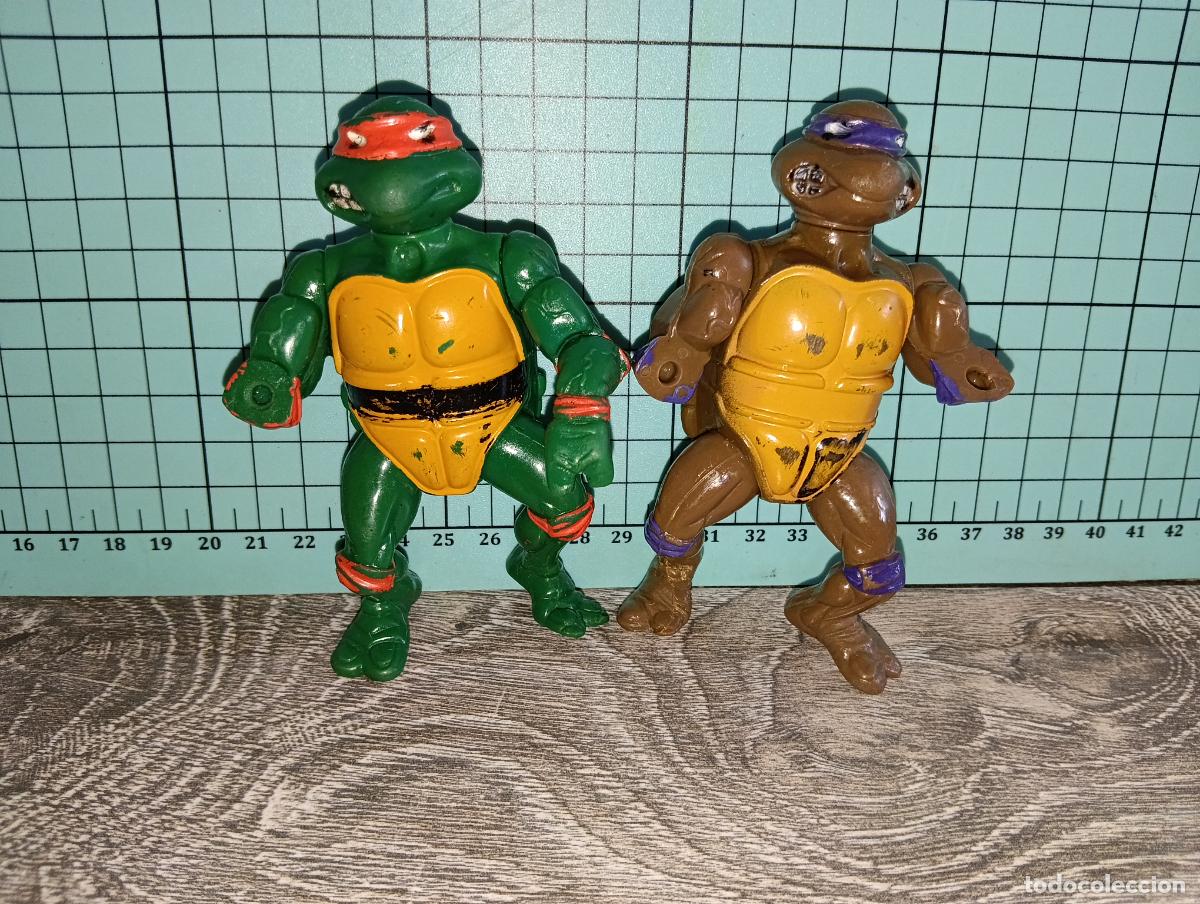 Figuras y Mu&ntilde;ecos Tortugas Ninja: Lote antiguas Tortugas Ninja Teenage Mutant Ninja Turtles