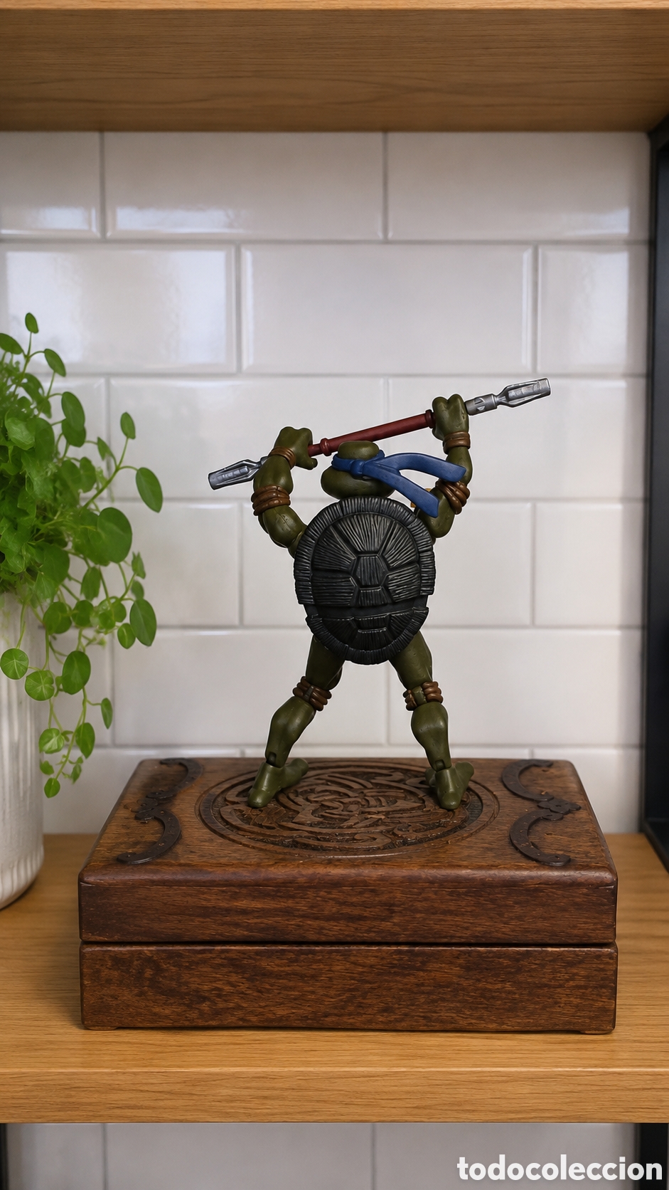 Figuras y mu&ntilde;ecos Tortugas Ninja: Mu&ntilde;eco Donatello 2003 - Foto 2