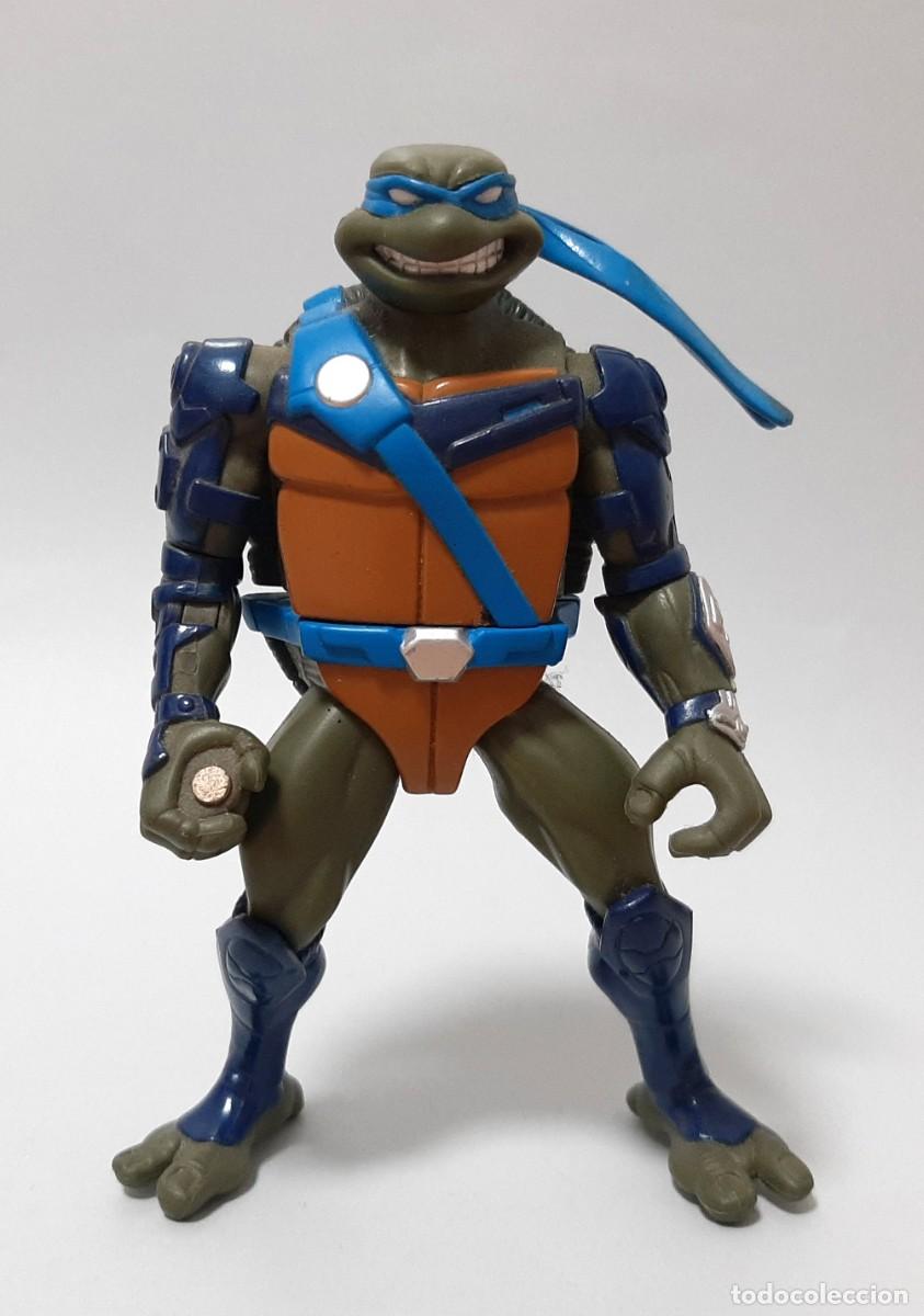 Figuras y Mu&ntilde;ecos Tortugas Ninja: Figura de acci&oacute;n Tortugas Ninja Turtles TMNT Fast Forward Leonardo. Mirage Studios. Playmates. 2006