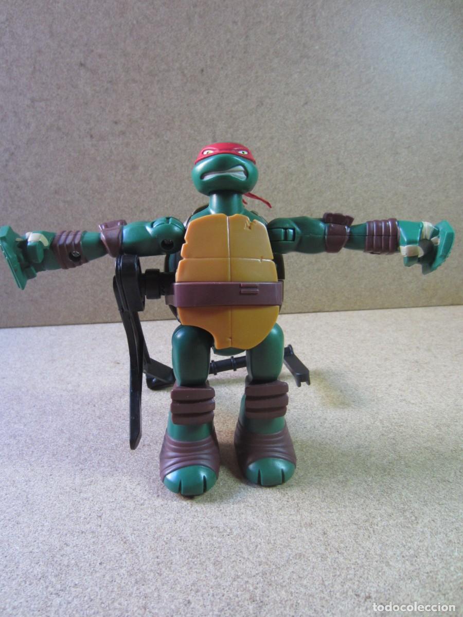 Figuras y Mu&ntilde;ecos Tortugas Ninja: Front Flippin Raph Raphael (Teenage Mutant Ninja Turtles TMNT) (Viacom Playmates 2014)