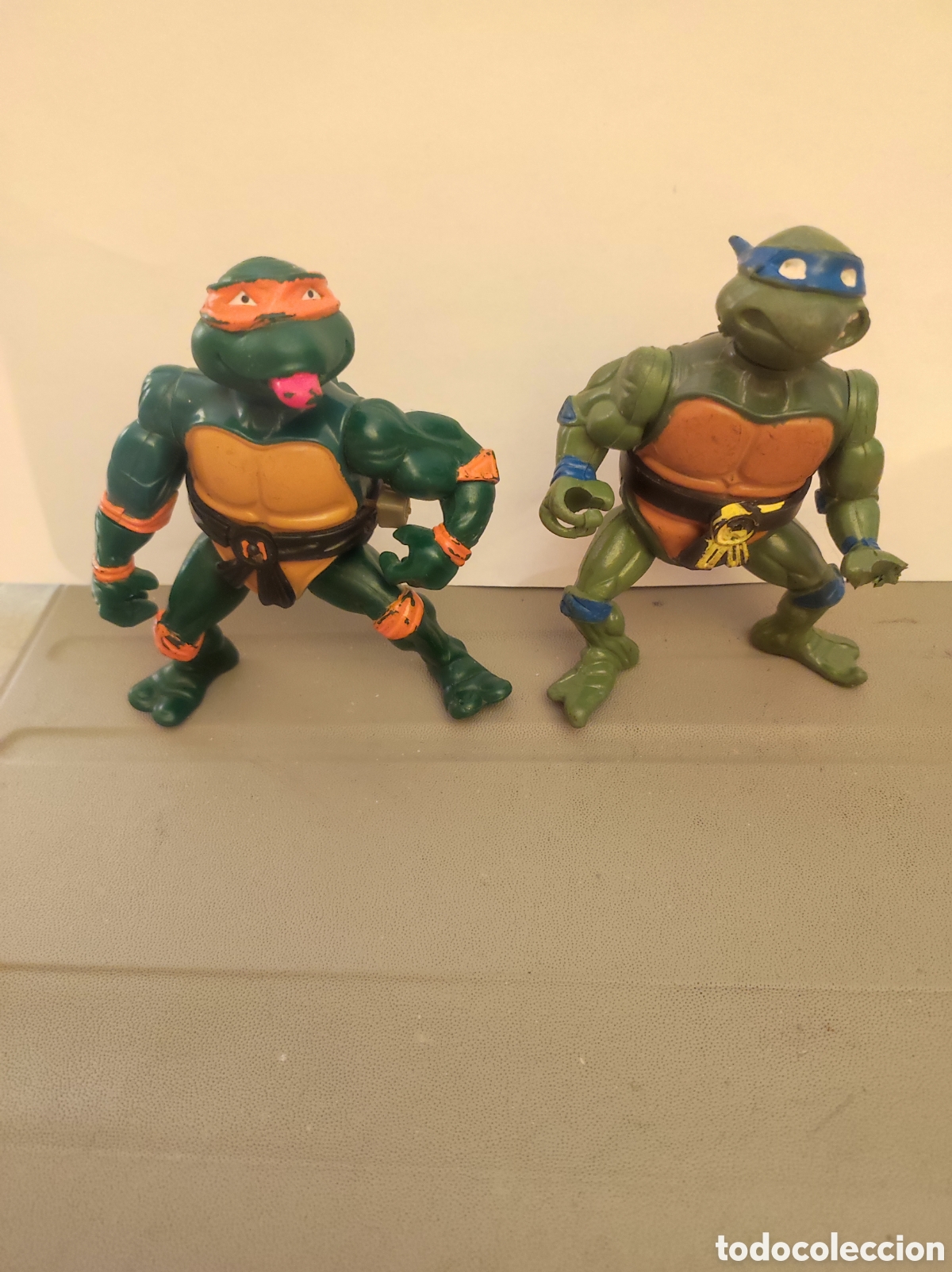Figuras y Mu&ntilde;ecos Tortugas Ninja: Lote 2 Figuras Vintage Tortugas Ninja TMNT (Playmates 1989/1991)