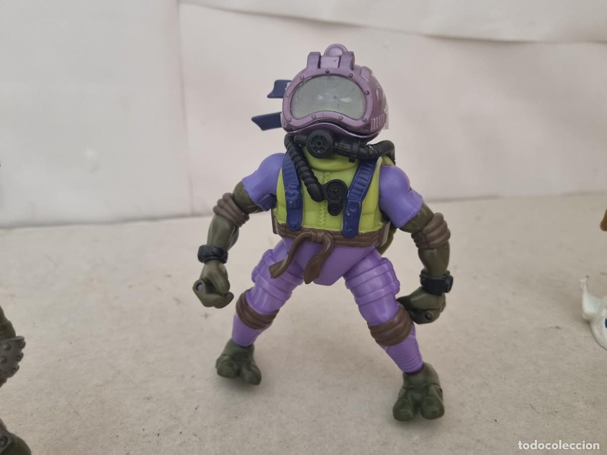 Figuras y mu&ntilde;ecos Tortugas Ninja: Lote de 8 tortugas ninjas variadas - Foto 5