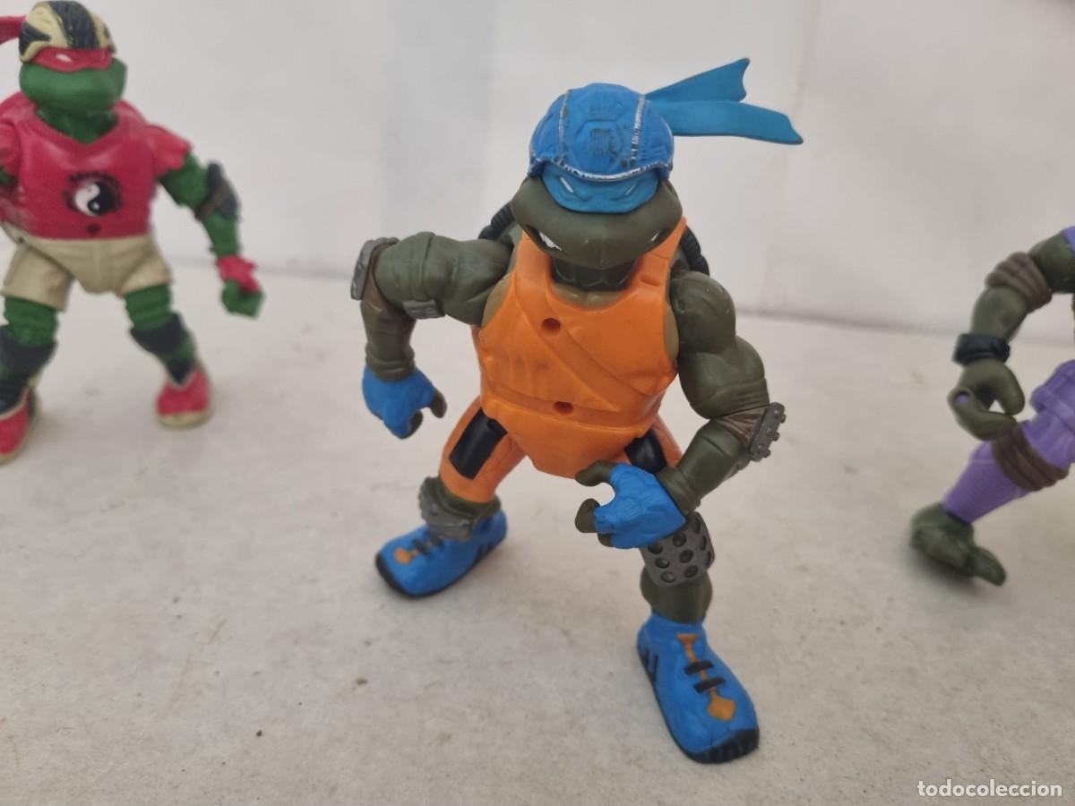 Figuras y mu&ntilde;ecos Tortugas Ninja: Lote de 8 tortugas ninjas variadas - Foto 6