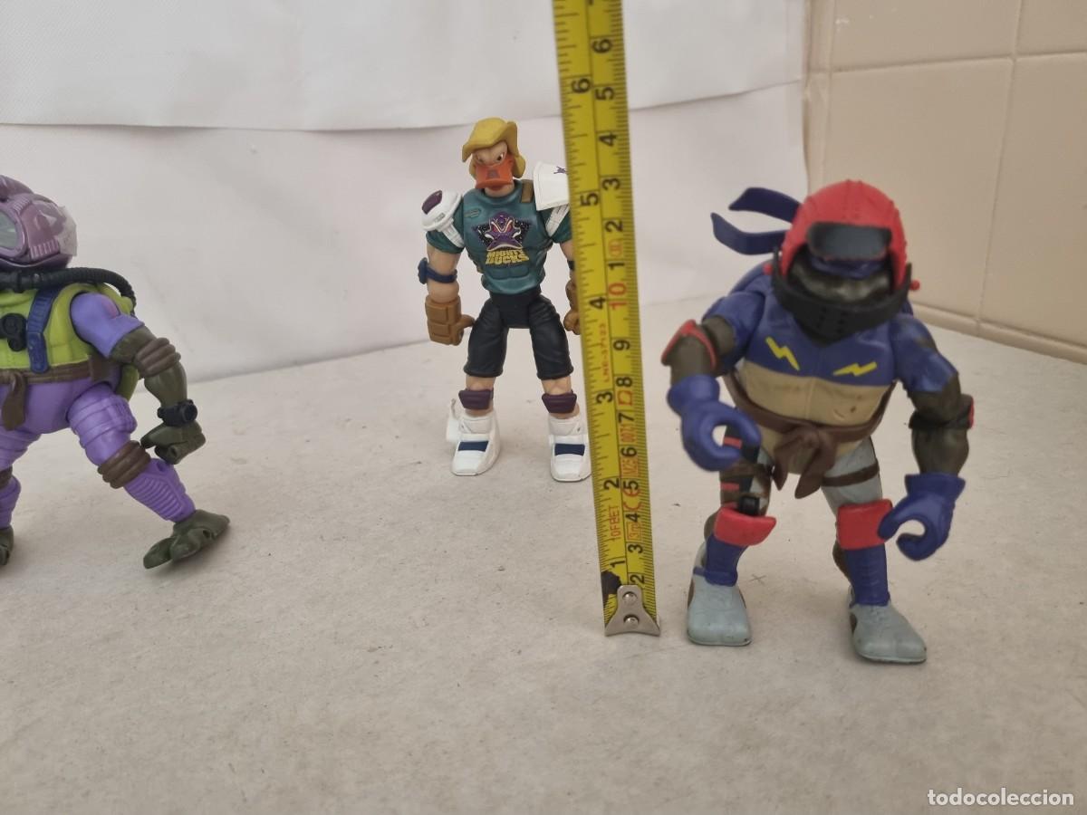 Figuras y mu&ntilde;ecos Tortugas Ninja: Lote de 8 tortugas ninjas variadas - Foto 12