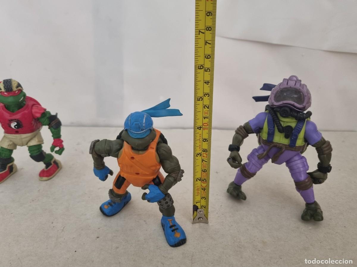 Figuras y mu&ntilde;ecos Tortugas Ninja: Lote de 8 tortugas ninjas variadas - Foto 13