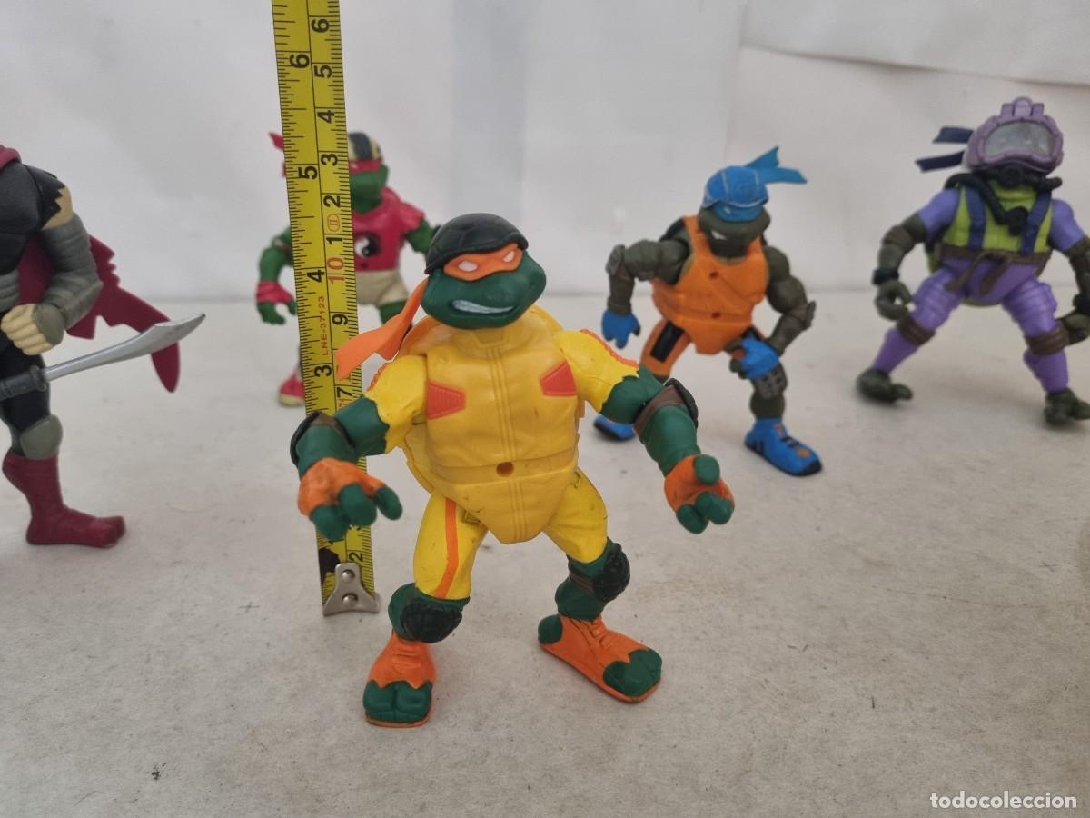 Figuras y mu&ntilde;ecos Tortugas Ninja: Lote de 8 tortugas ninjas variadas - Foto 15