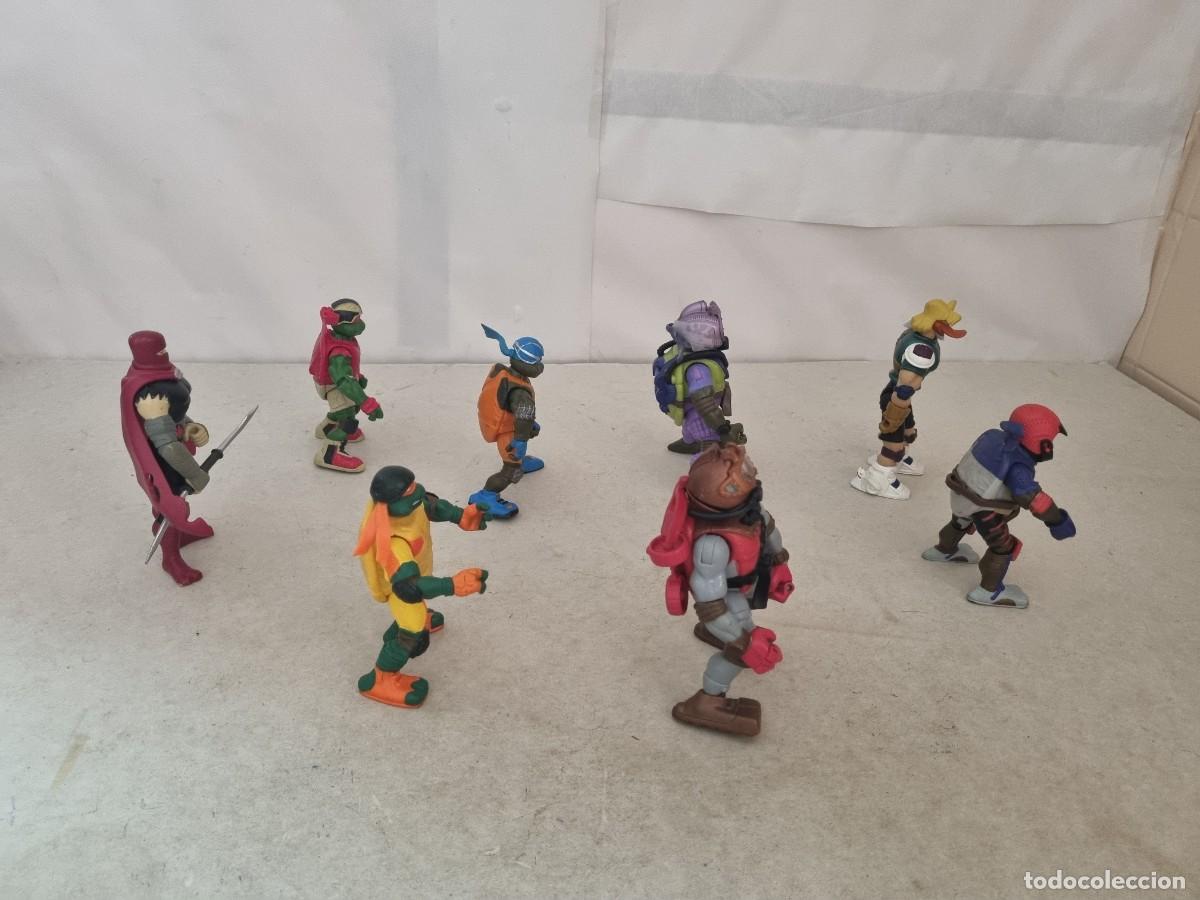 Figuras y mu&ntilde;ecos Tortugas Ninja: Lote de 8 tortugas ninjas variadas - Foto 16