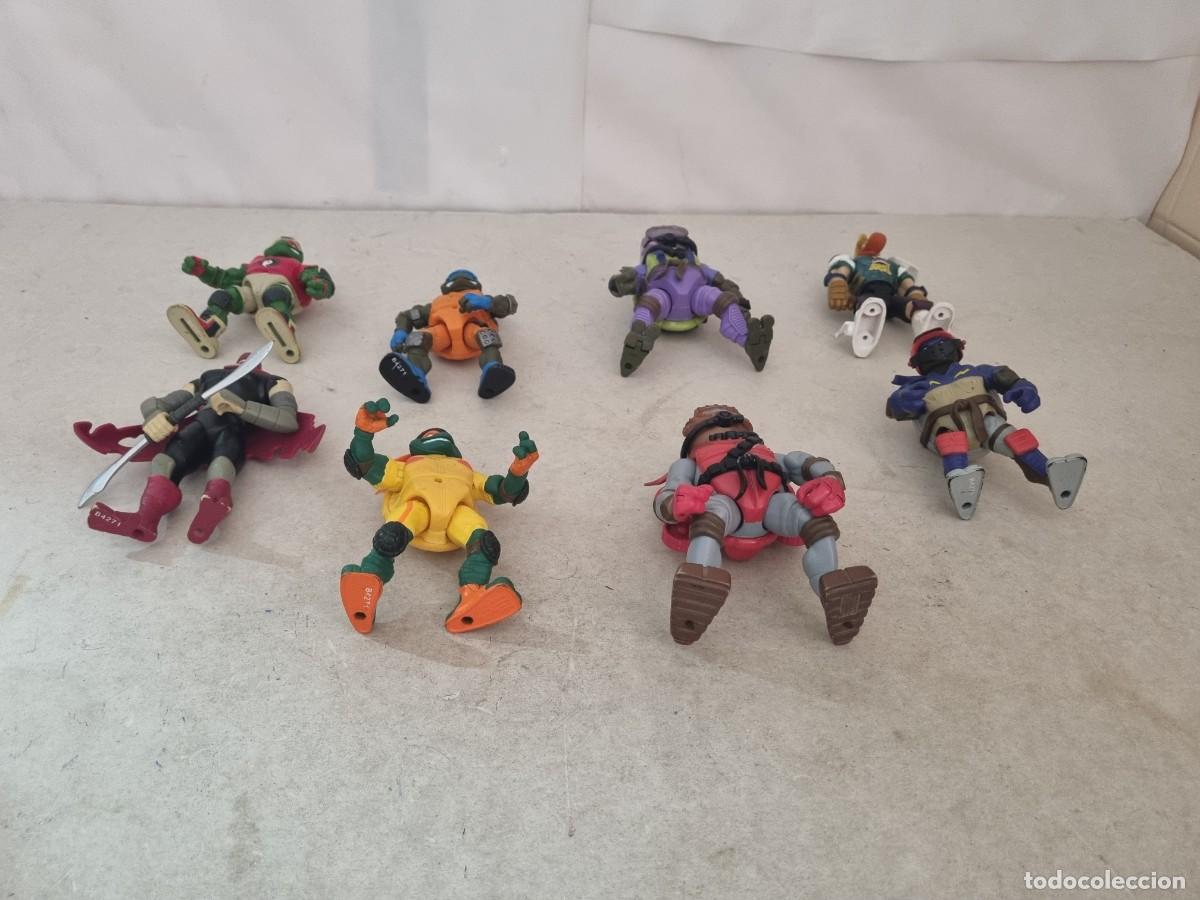 Figuras y mu&ntilde;ecos Tortugas Ninja: Lote de 8 tortugas ninjas variadas - Foto 20