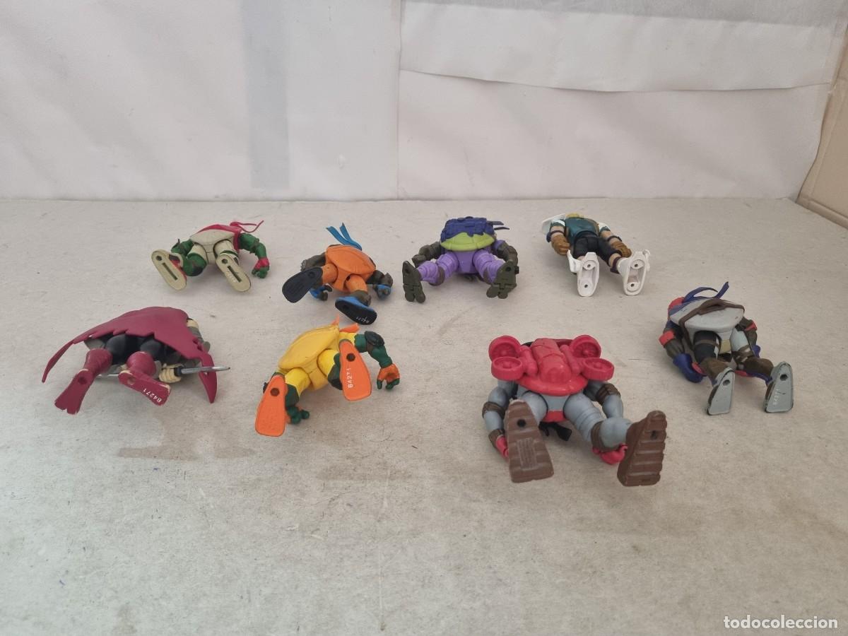 Figuras y mu&ntilde;ecos Tortugas Ninja: Lote de 8 tortugas ninjas variadas - Foto 22