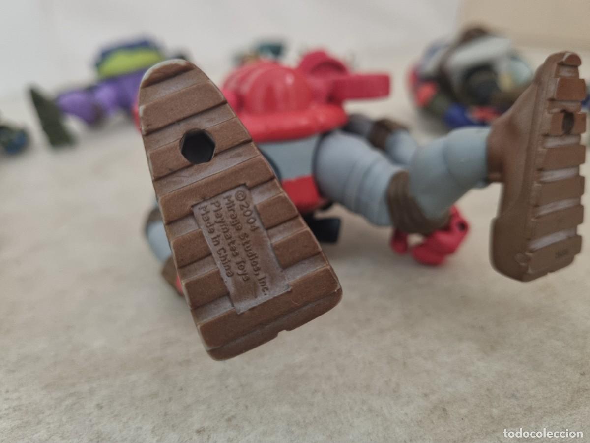 Figuras y mu&ntilde;ecos Tortugas Ninja: Lote de 8 tortugas ninjas variadas - Foto 23