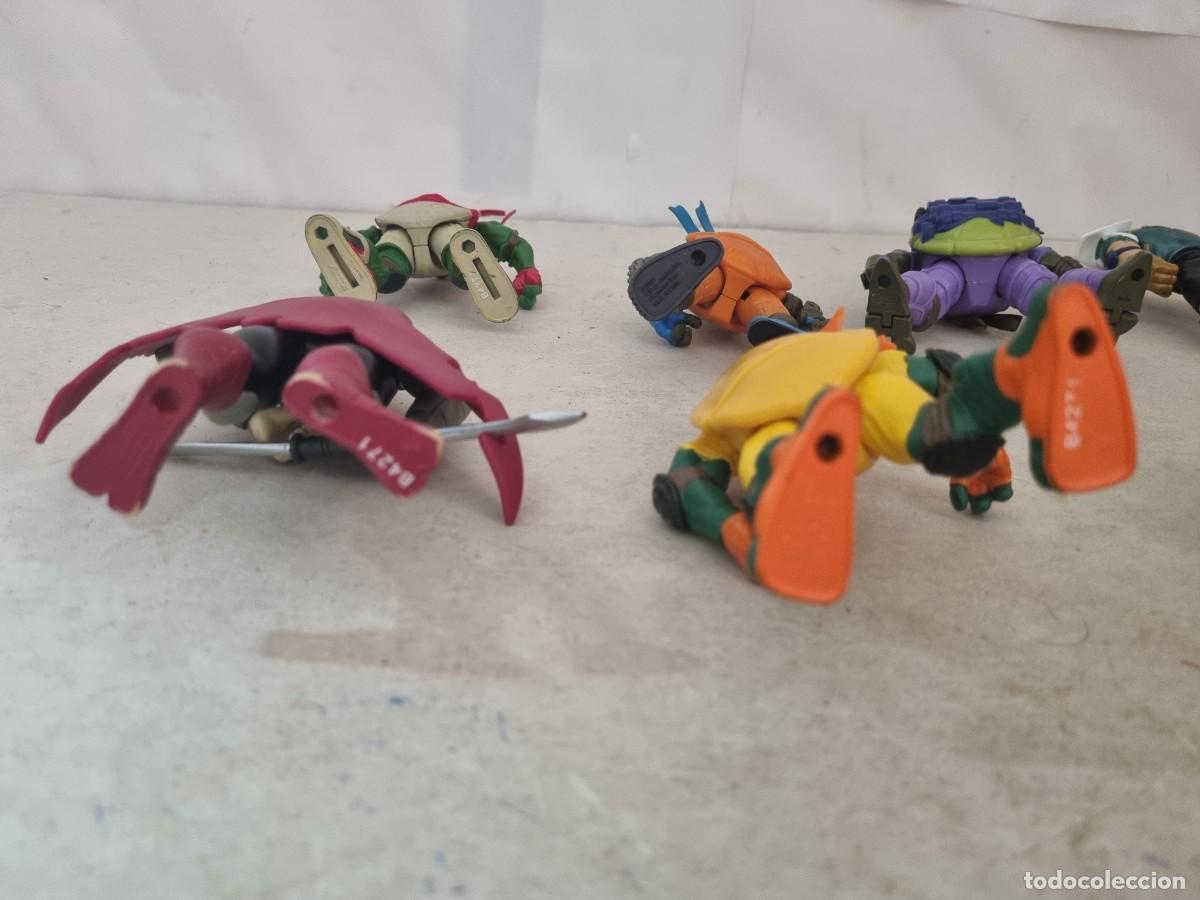 Figuras y mu&ntilde;ecos Tortugas Ninja: Lote de 8 tortugas ninjas variadas - Foto 24