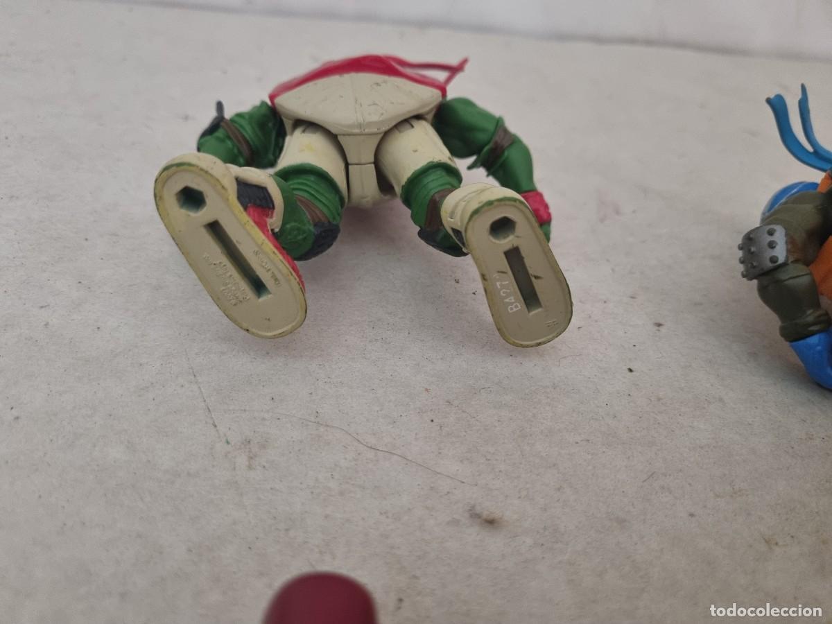 Figuras y mu&ntilde;ecos Tortugas Ninja: Lote de 8 tortugas ninjas variadas - Foto 25