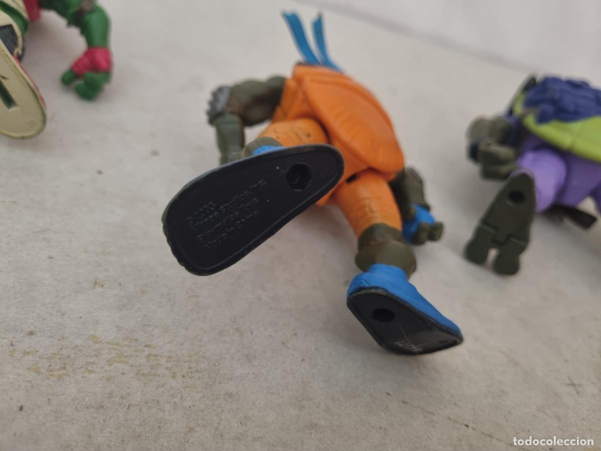 Figuras y mu&ntilde;ecos Tortugas Ninja: Lote de 8 tortugas ninjas variadas - Foto 26