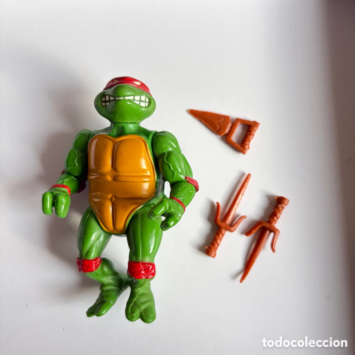 Figuras y mu&ntilde;ecos Tortugas Ninja: Figura mu&ntilde;eco Raphael Tortugas Ninja 1988 TMNT
