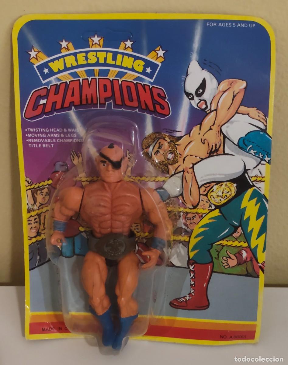 Figures and Dolls Ninja Turtles: WRESTLING CHAMPIONS MOTU BOOTLEG VINTAGE UNPUNCHED