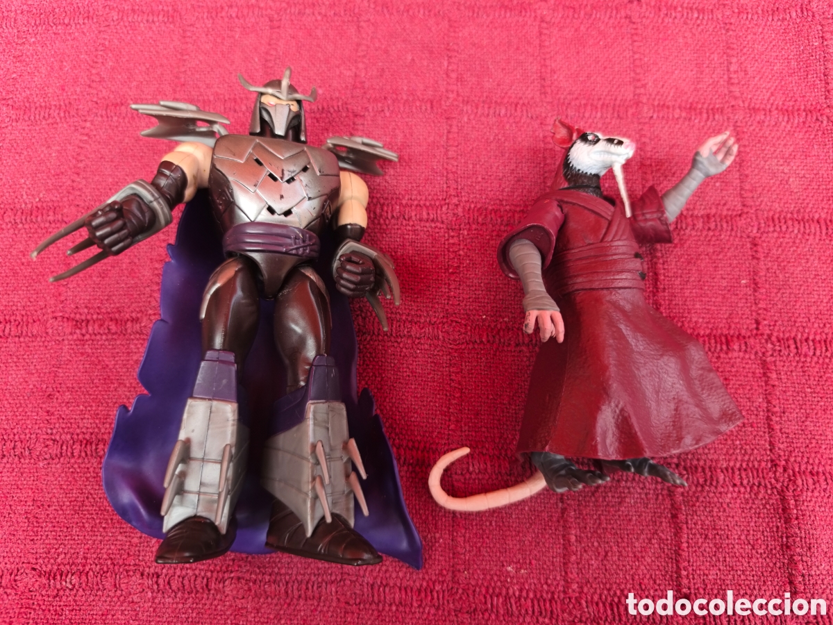 Figuras y mu&ntilde;ecos Tortugas Ninja: FIGURA TORTUGAS NINJA SHREDDER TMNT TEENAGE MUTANT NINJA TURTLES - MAESTRO SPLINTER VIACOM