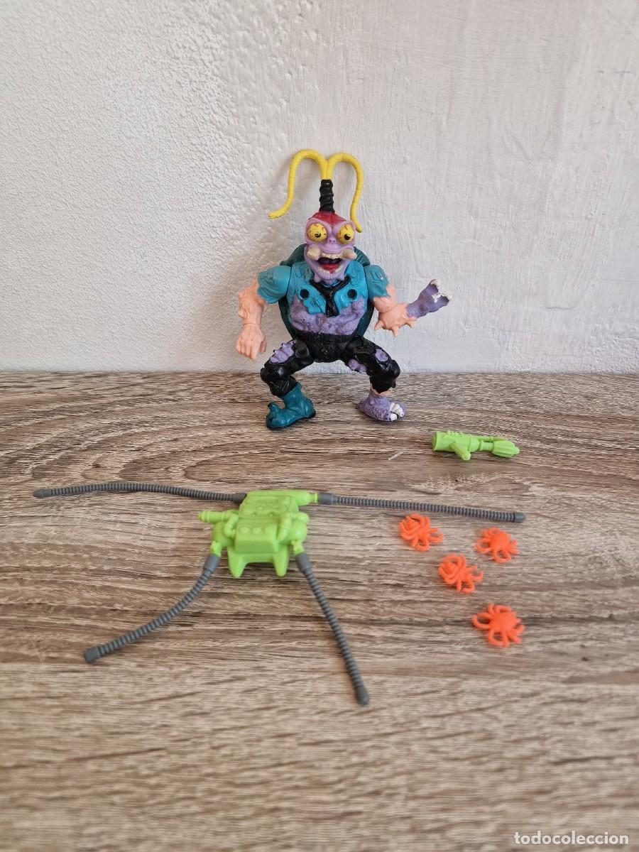 Figuras y mu&ntilde;ecos Tortugas Ninja: Figura Scumbug TMNT Vintage (1990) - Completo con Accesorios Raros