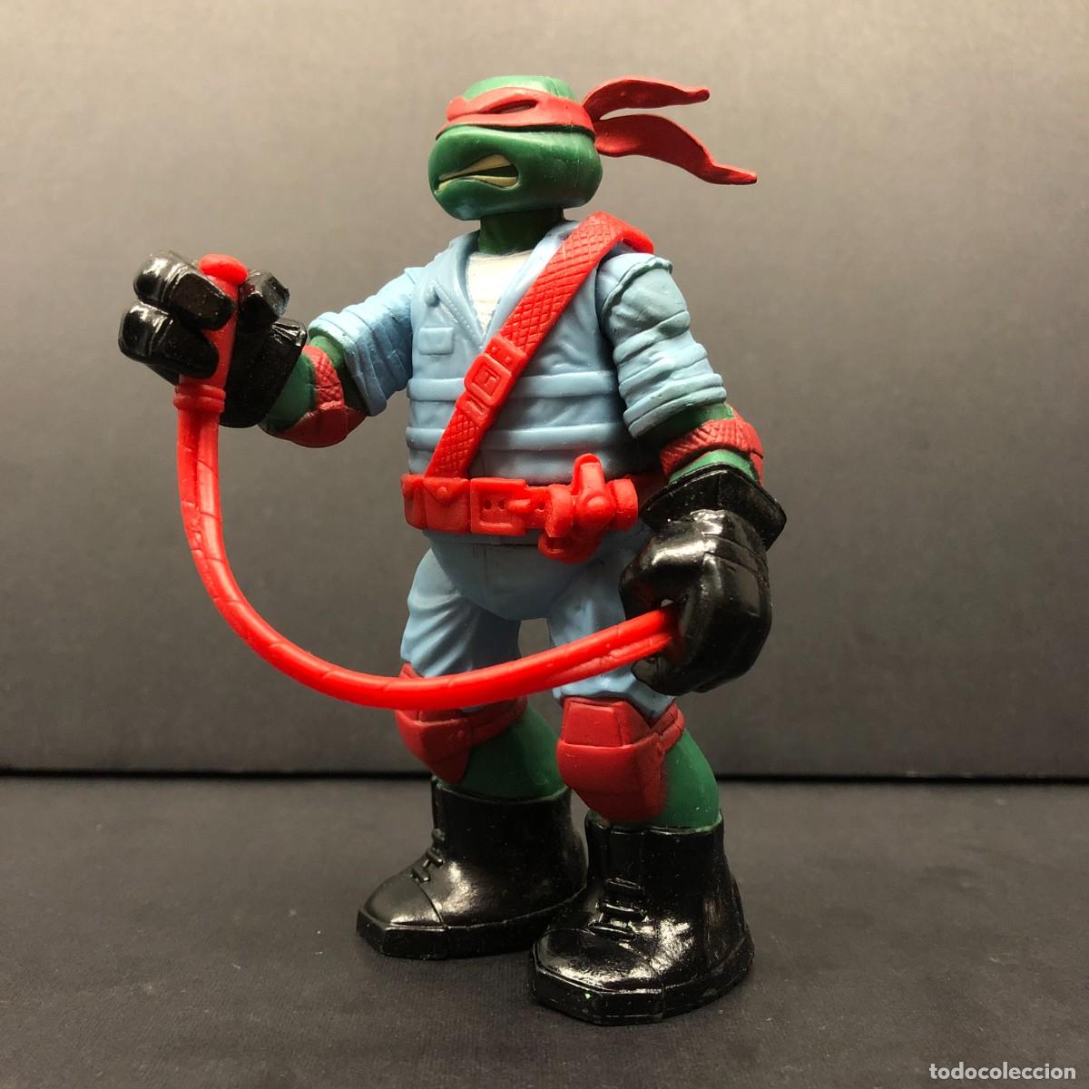 Figuras y mu&ntilde;ecos Tortugas Ninja: FIGURA DE ACCION - OOZE TOSSIN' RAPHAEL - TORTUGAS NINJA - VIACOM - 2012 - 11 X 6 CM / 529