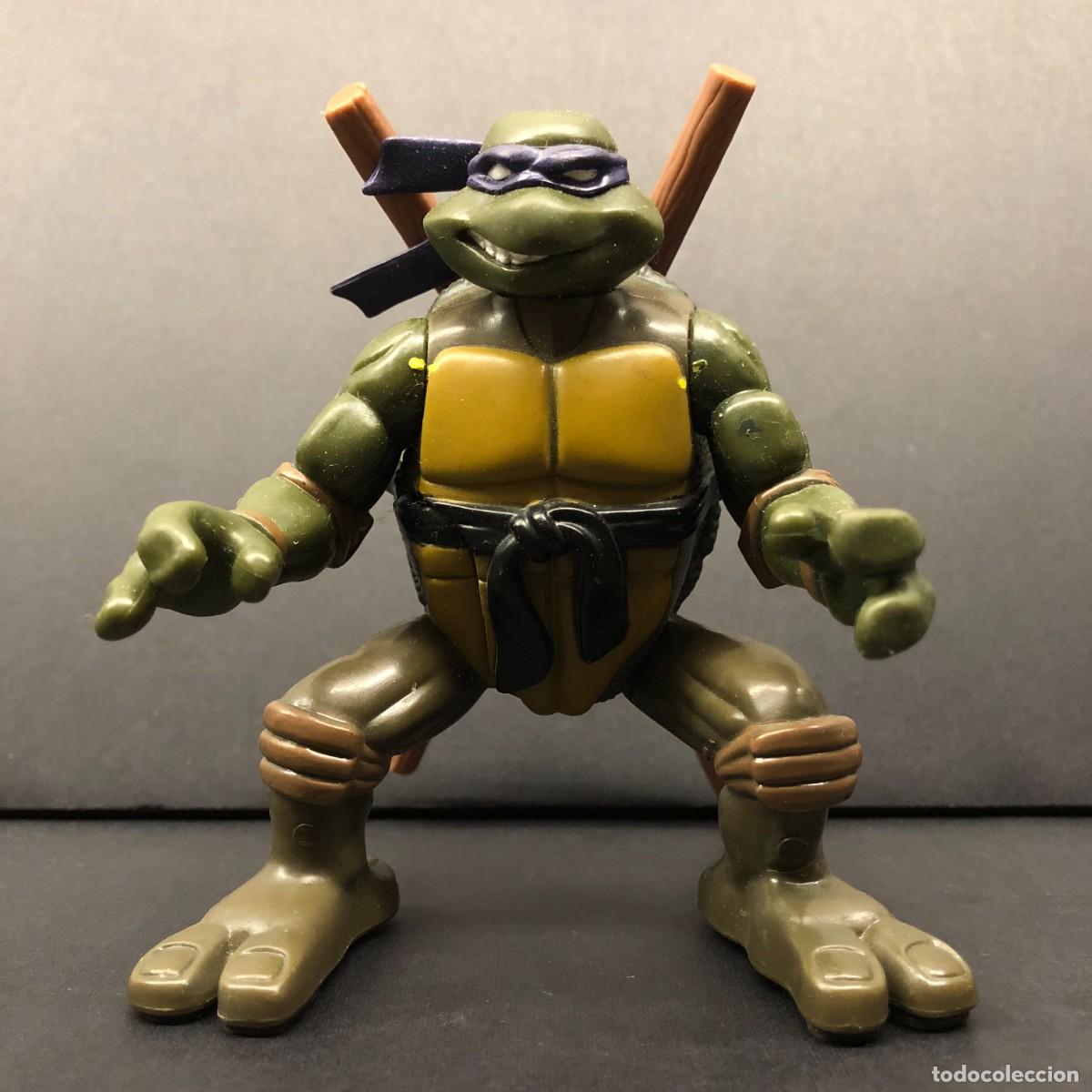 Figuras y mu&ntilde;ecos Tortugas Ninja: FIGURA DE ACCION - DONATELLO - TEENAGE MUTANT - TORTUGAS NINJA - PLAYMATES - 11 X 9 CM / 534