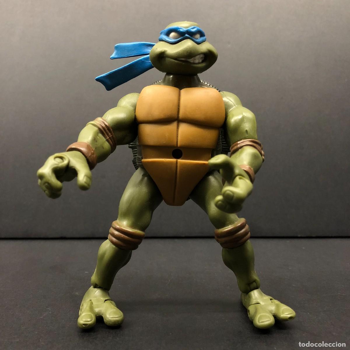 Figuras y mu&ntilde;ecos Tortugas Ninja: FIGURA DE ACCION - LEONARDO - TORTUGAS NINJA - PLAYMATES - 2003 - 12 X 7 CM / 63